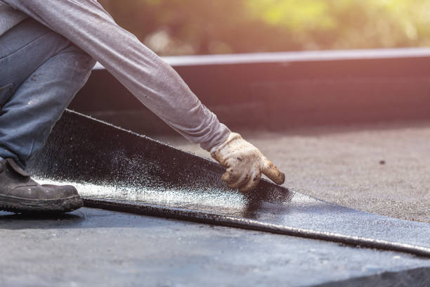 Professional Exterior Waterproofing technician working in Upperco, MD